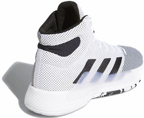 adidas Pro Bounce Madness 2019 'Cloud White Black' BB9235 Lookbook adidas Pro Bounce Madness 2019 'Cloud White Black' BB9235