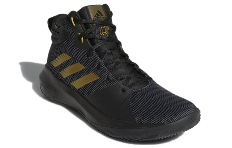 Lookbook adidas Pro Elevate 2018 中筒 復古籃球鞋 男款 黑色