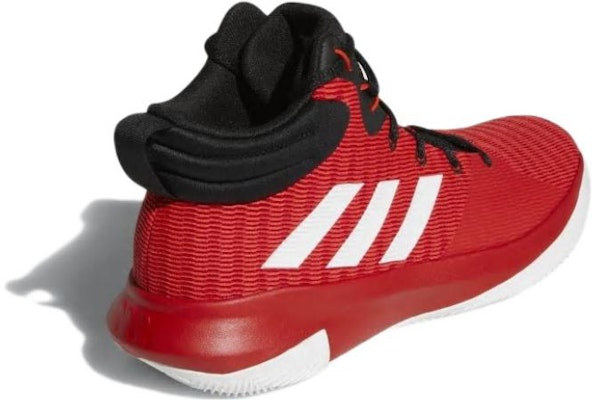 adidas Pro Elevate 舒適耐磨高筒復古籃球鞋 紅色 Shop adidas Pro Elevate 舒適耐磨高筒復古籃球鞋 紅色
