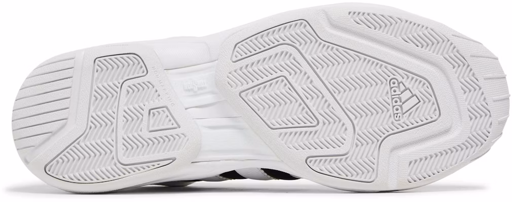 adidas PRO Model 2G 防滑減震耐磨 中筒 籃球鞋 男款 白黑 Shop adidas PRO Model 2G 防滑減震耐磨 中筒 籃球鞋 男款 白黑