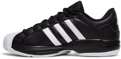 adidas PRO Model 2G Low 減震防滑耐磨 低筒籃球鞋 男款 黑白色 Lookbook adidas PRO Model 2G Low 減震防滑耐磨 低筒籃球鞋 男款 黑白色