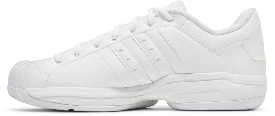 adidas Pro Model 2G Low 'Triple White' FX7099 Lookbook adidas Pro Model 2G Low 'Triple White' FX7099