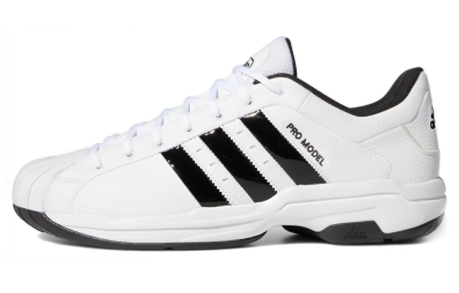 adidas Pro Model 2G Low 'White Black' FX4981