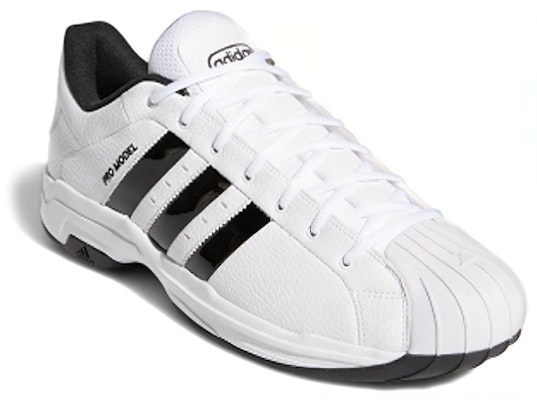 阿迪达斯 Pro Model 2G Low '白黑' 低帮运动鞋 FX4981 Lookbook 阿迪达斯 Pro Model 2G Low '白黑' 低帮运动鞋 FX4981
