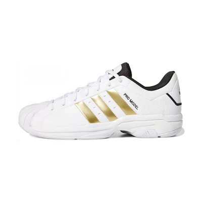 adidas Pro Model 2G Low 'White Gold Metallic'