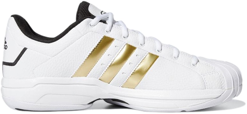 adidas Pro Model 2G Low 'White Gold Metallic' H68060 Order adidas Pro Model 2G Low 'White Gold Metallic' H68060