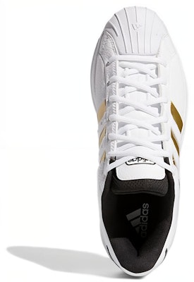 adidas Pro Model 2G Low 'White Gold Metallic' H68060 Purchase adidas Pro Model 2G Low 'White Gold Metallic' H68060
