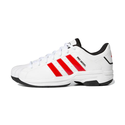 adidas PRO Model 2G Low 'White Red'