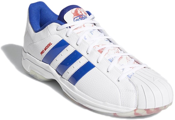 adidas Pro Model 2G Low 'White Royal Blue' FZ1393 Lookbook adidas Pro Model 2G Low 'White Royal Blue' FZ1393