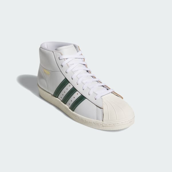 Purchase Adidas Pro Model 80s ADV Sneakers Kasut Putih Hijau JP8534