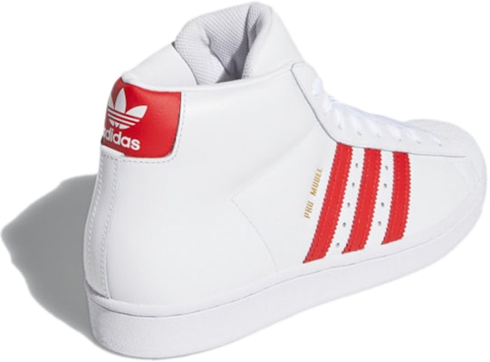 adidas Pro Model 'White Scarlet' FV4493 Shop adidas Pro Model 'White Scarlet' FV4493