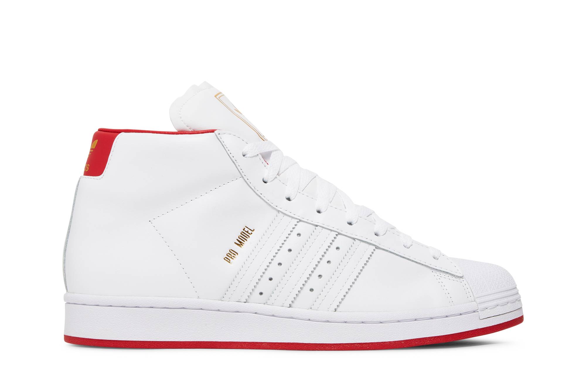 adidas Pro Model 'White Scarlet' FX7825