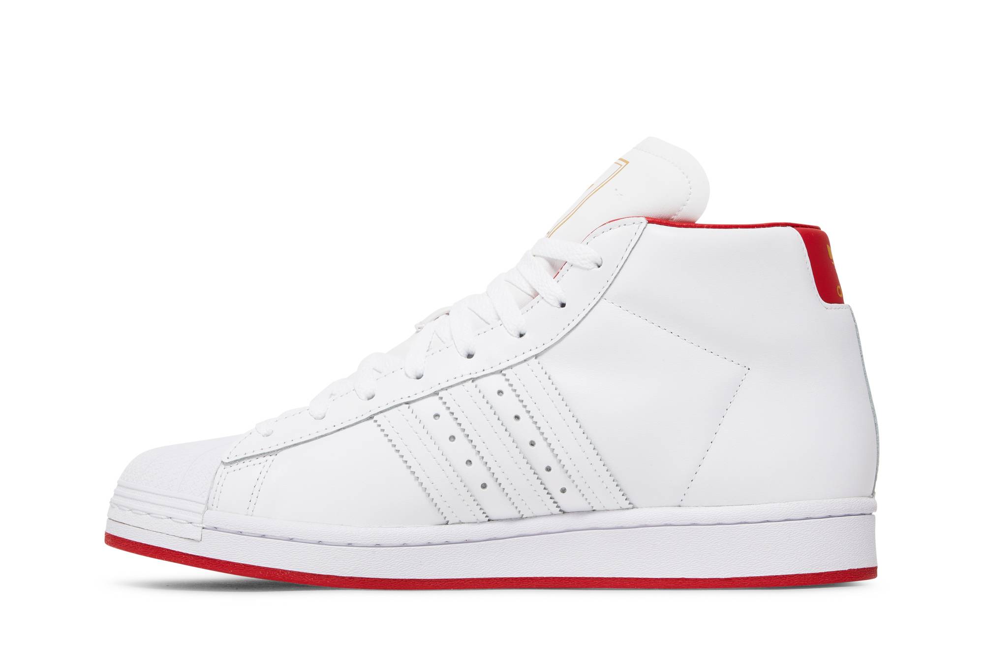 adidas Pro Model 'White Scarlet' 圖 3