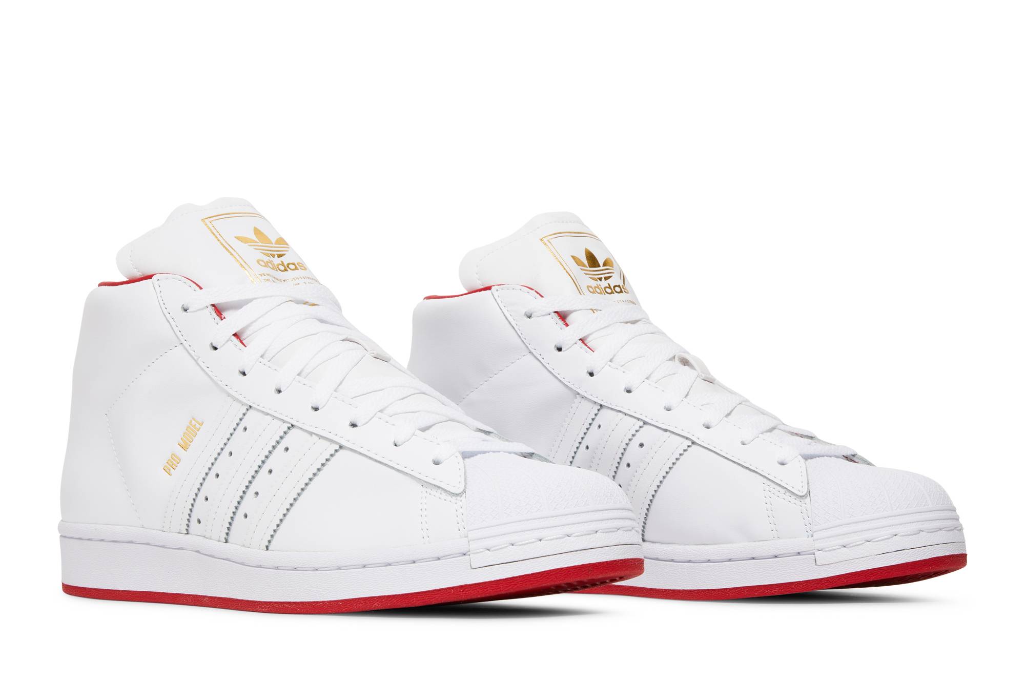 adidas Pro Model 'White Scarlet' 圖 8