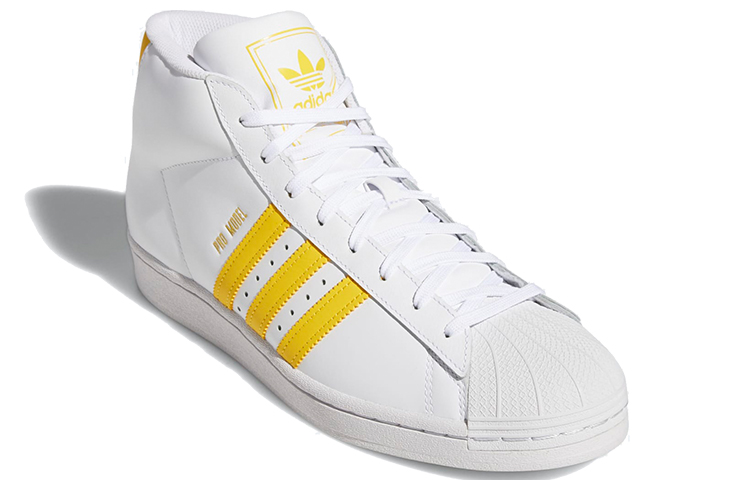 Lookbook adidas originals Pro Model 白黃