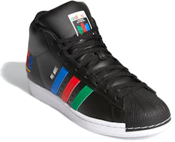 Lookbook adidas Pro Model Schuhe ''Schwarz Rot Blau Grün'' FV9903