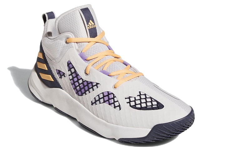 adidas Pro N3xt 2021 'White Black Purple' 圖 3
