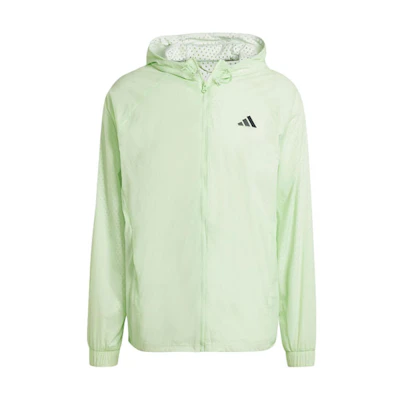 adidas Pro Semi-Transparent Jacket Australian Open Series Zip Hoodie Light Green IL7379
