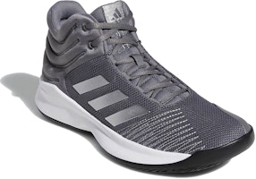 adidas Pro Spark 2018 'Abu Perak Metalik' F99893 Lookbook adidas Pro Spark 2018 'Abu Perak Metalik' F99893