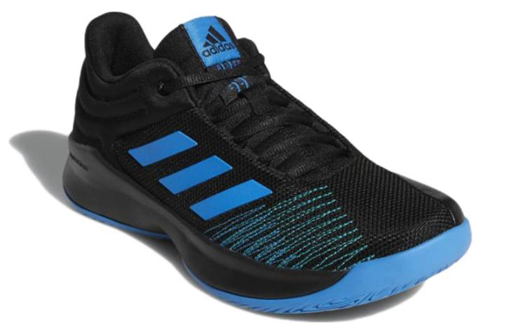 Lookbook adidas Pro Spark 2018 Low ''Noir Bleu Éclatant'' AC8518