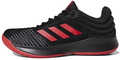 adidas Pro Spark 2018 Low 'Black Scarlet' F99902 adidas Pro Spark 2018 Low 'Black Scarlet' F99902