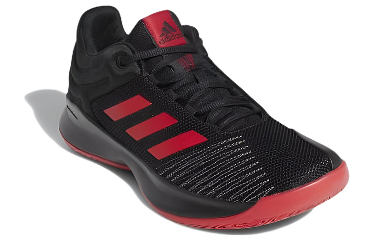 Lookbook adidas Pro Spark 2018 Low ''Nero Rosso Scarlatto'' F99902