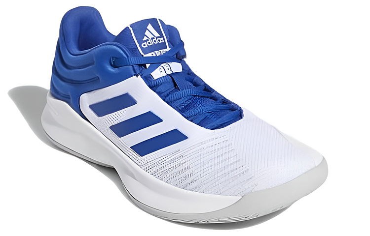 Lookbook adidas Pro Spark 2018 Low ''Weiß Blau'' F99904