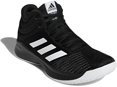 adidas Pro Spark 2018 Wide 'Hitam Inti' D97938 Lookbook adidas Pro Spark 2018 Wide 'Hitam Inti' D97938