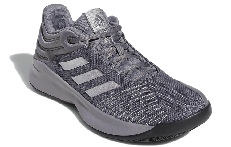 Lookbook adidas Pro Spark 耐磨 低筒 復古籃球鞋 男款 灰色