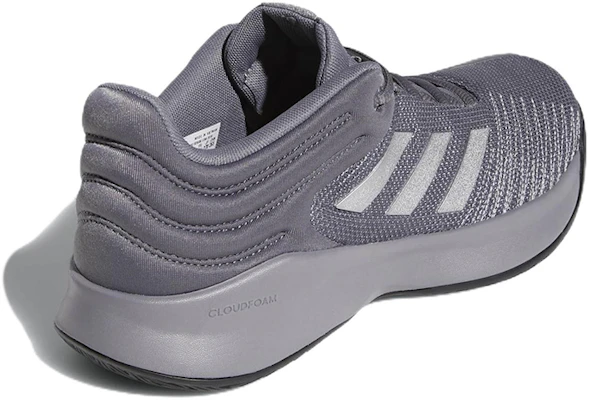 adidas Pro Spark 耐磨 低筒 復古籃球鞋 男款 灰色 Shop adidas Pro Spark 耐磨 低筒 復古籃球鞋 男款 灰色