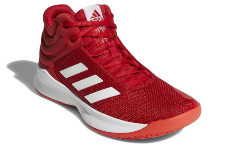 Lookbook adidas Pro Spark 耐磨防滑 低筒 復古籃球鞋 男款 紅色