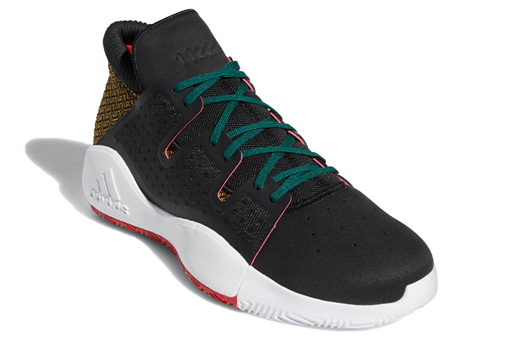 Lookbook adidas PRO Vision 低幫 籃球鞋 男款 黑紅