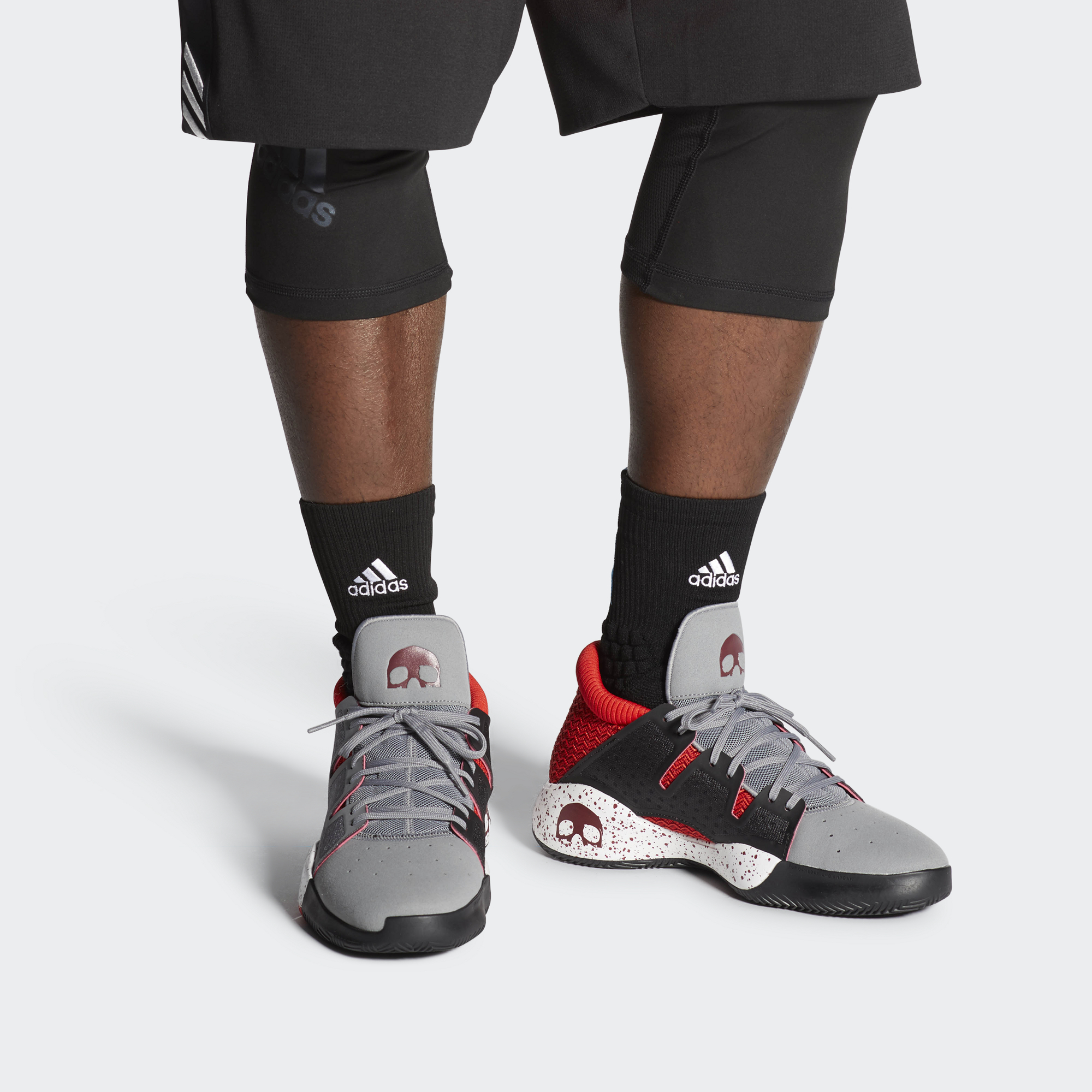 Sizing 아디다스 프로 비전 '그레이 컬리지 버건디' G27754