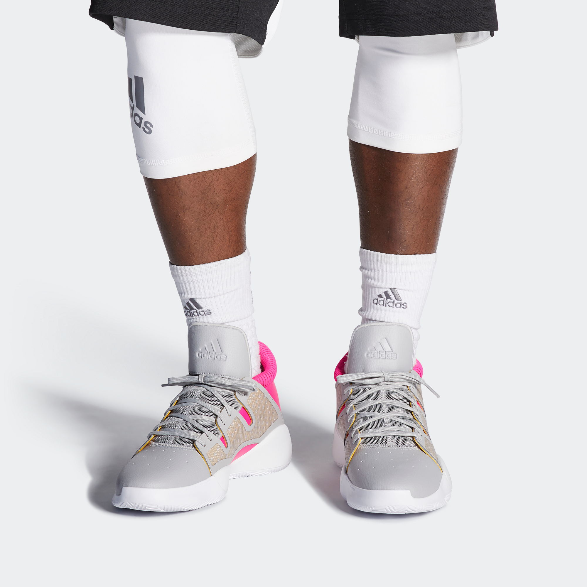 Sizing 아디다스 프로 비전 '그레이 쇼크 핑크' EF8821