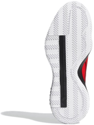 adidas Pro Vision Red/White/Black EE4587 Details for adidas Pro Vision Red/White/Black EE4587