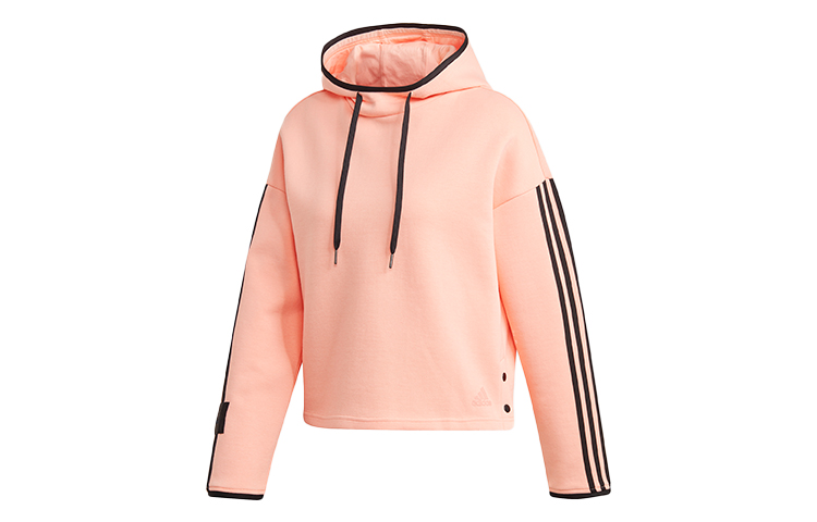 adidas Provisional Casual Sport Pullover Hoodie Unisex Shiny Pink FR5977