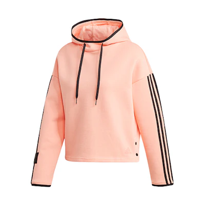 adidas Provisional Casual Sport Pullover Hoodie Unisex Shiny Pink FR5977
