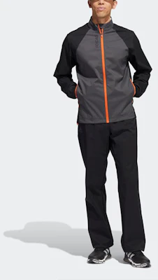 adidas Provisional Colorblock Golf Water-Resistant Jacket Gray Black HF9187 Lookbook adidas Provisional Colorblock Golf Water-Resistant Jacket Gray Black HF9187