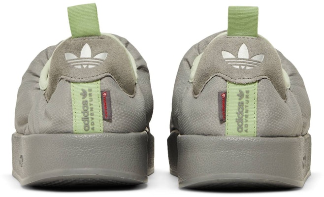 adidas Puffylette 'Charcoal Solid Grey' Kelabu Pejal Karbon GW9482 Details for adidas Puffylette 'Charcoal Solid Grey' Kelabu Pejal Karbon GW9482