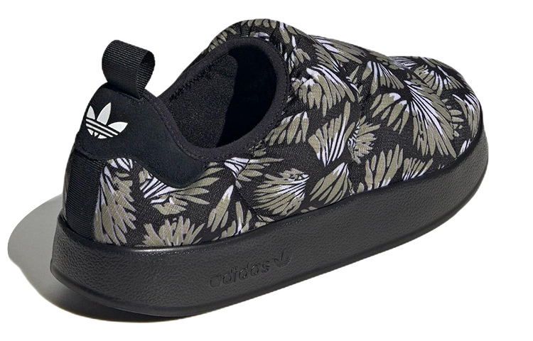Shop adidas Puffylette ''Floral - Noir'' GX4646