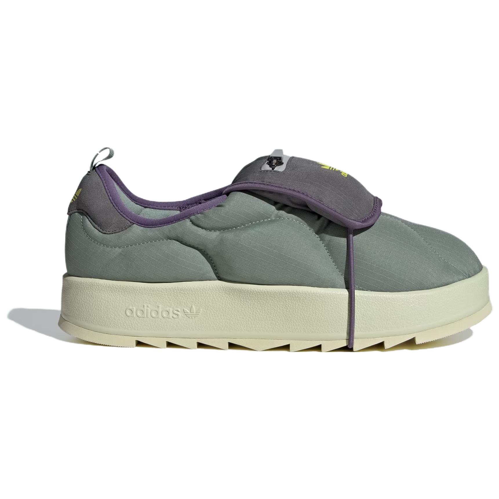Lookbook adidas Puffylette 'Silver Green' IF3957