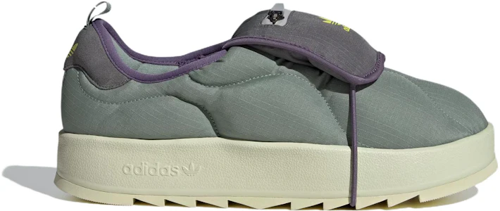 Lookbook adidas Puffylette 'Silver Green' IF3957