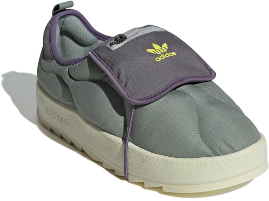 adidas Puffylette 'Silver Green' IF3957 Lookbook adidas Puffylette 'Silver Green' IF3957