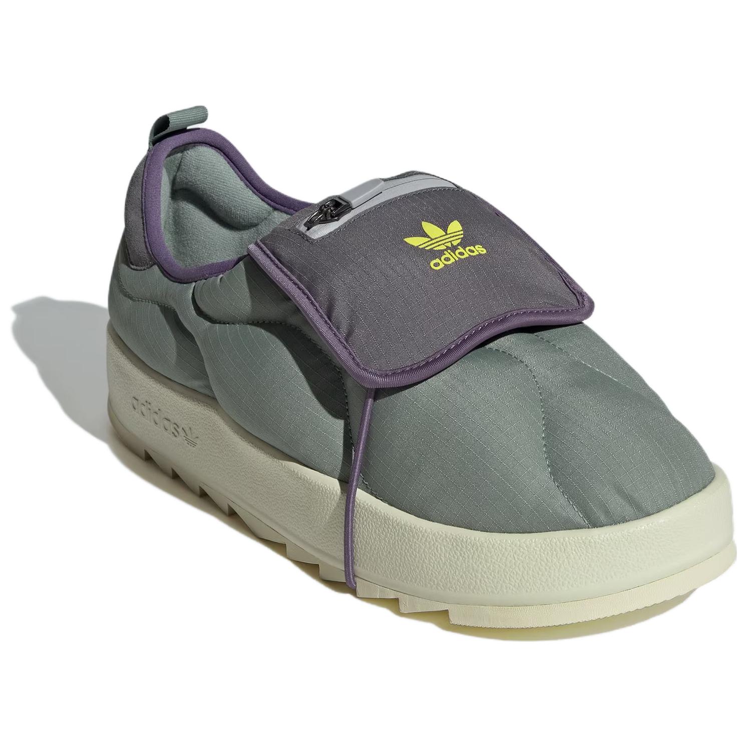 Shop adidas Puffylette 'Silver Green' IF3957