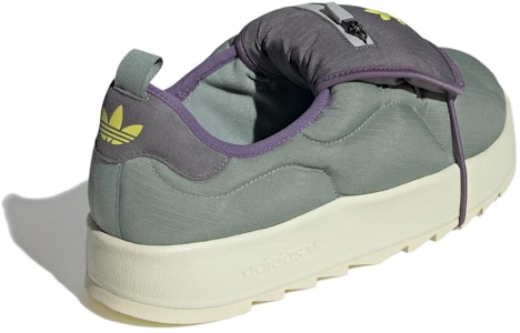 adidas Puffylette 'Verde Plateado' IF3957 Shop adidas Puffylette 'Verde Plateado' IF3957