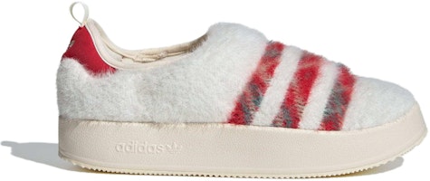 adidas originals Puffylette 圓頭套腳 保暖 低筒 休閒生活鞋 男女款 白紅 Order adidas originals Puffylette 圓頭套腳 保暖 低筒 休閒生活鞋 男女款 白紅