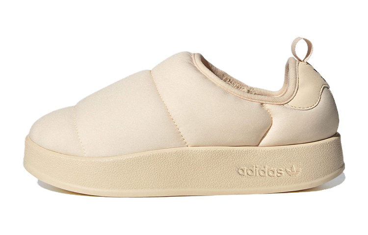 adidas Puffylette J Beige Casual Low-top Sneakers Comfortable & Durable IG7707