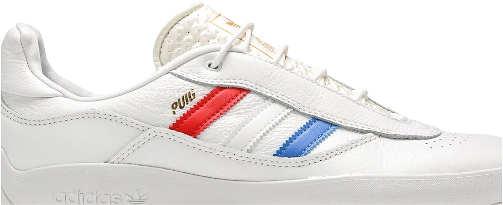 adidas Puig 'White Blue Bird Red' FY7775 Order adidas Puig 'White Blue Bird Red' FY7775