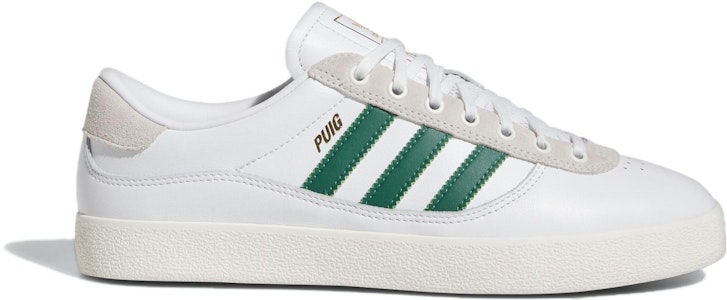 아디다스 푸이그 인도어 '화이트 다크 그린' IG5237 Order 아디다스 푸이그 인도어 '화이트 다크 그린' IG5237