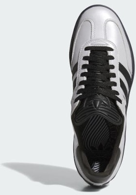 Adidas Puig Samba Kasut Perak Metallic/Hitam Teras/Hitam Teras HQ4747 Lookbook Adidas Puig Samba Kasut Perak Metallic/Hitam Teras/Hitam Teras HQ4747